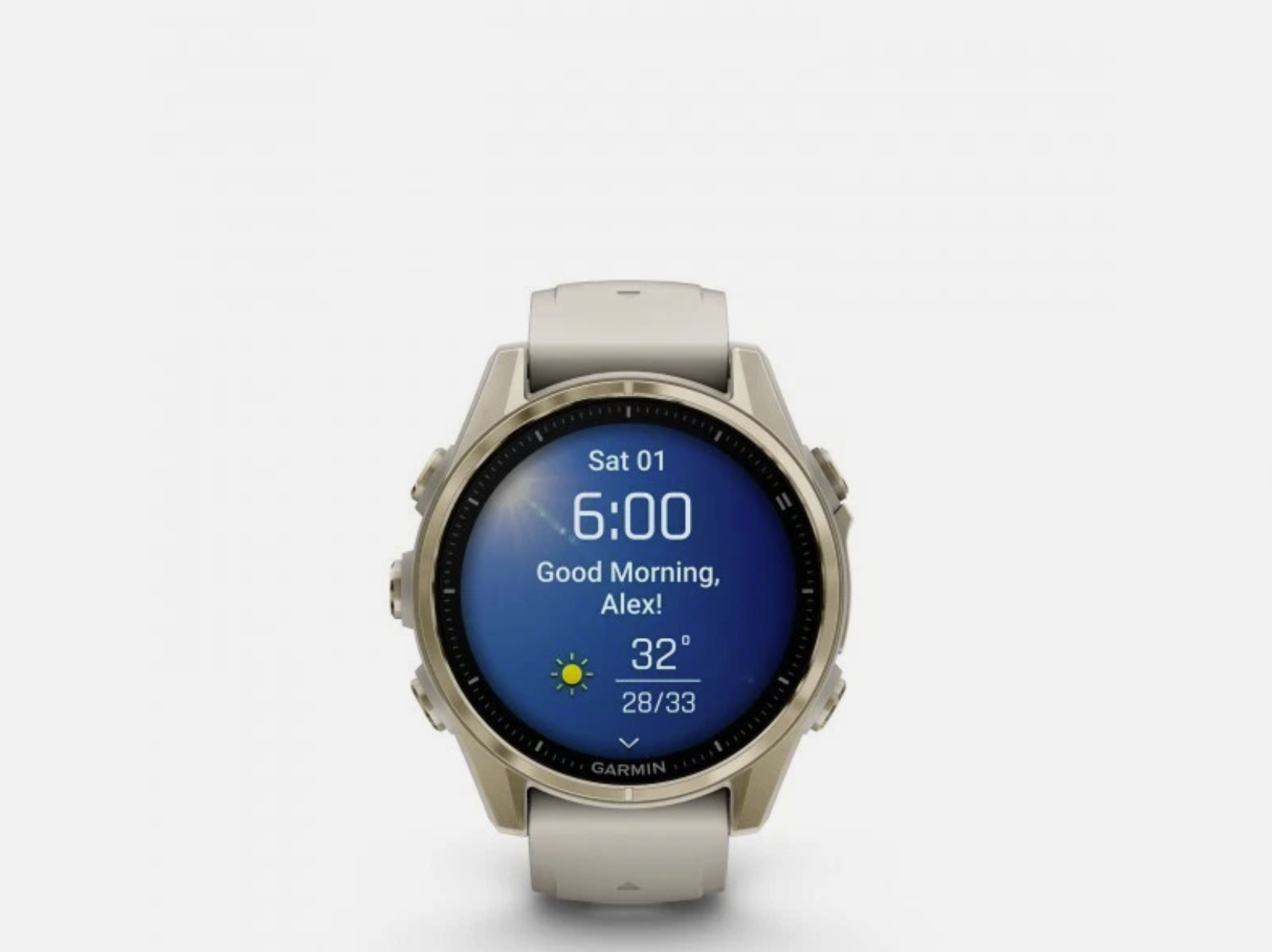 NEW Garmin Fenix 8 43mm AMOLED Sapphire Soft Gold GPS Multisport 010-02903-11 - Image 5