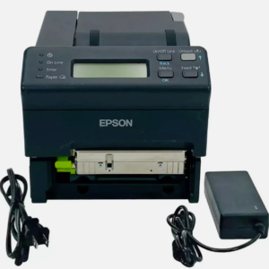 Epson TM-L500A Thermal Airport Ticket Printer USB Serial No Front Lid