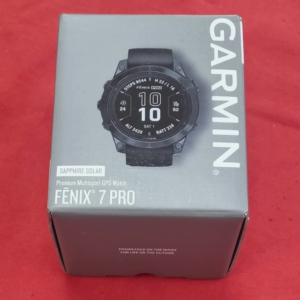 Garmin Fenix 7 PRO, 47mm Sapphire Solar Premium Multisport GPS Watch -Black
