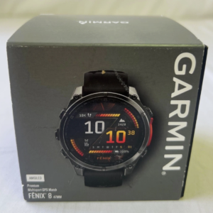 GARMIN FENIX 8 AMOLED Smart Watch- Slate Grey & Black 47mm