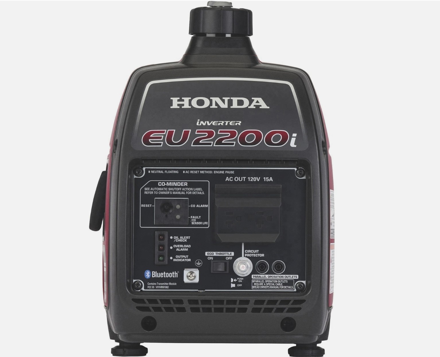 Honda Inverter Generator, 2200 Surge Watts, 1800 Rated Watts, Model# EU2200ITAN - Image 5