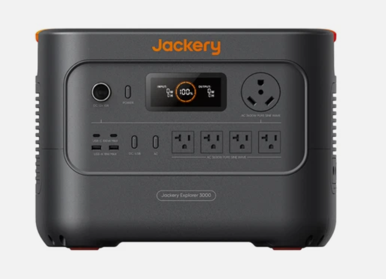 Jackery Explorer 3000 v2 Portable Power Station 3072Wh capacity and 3600W output - Image 2