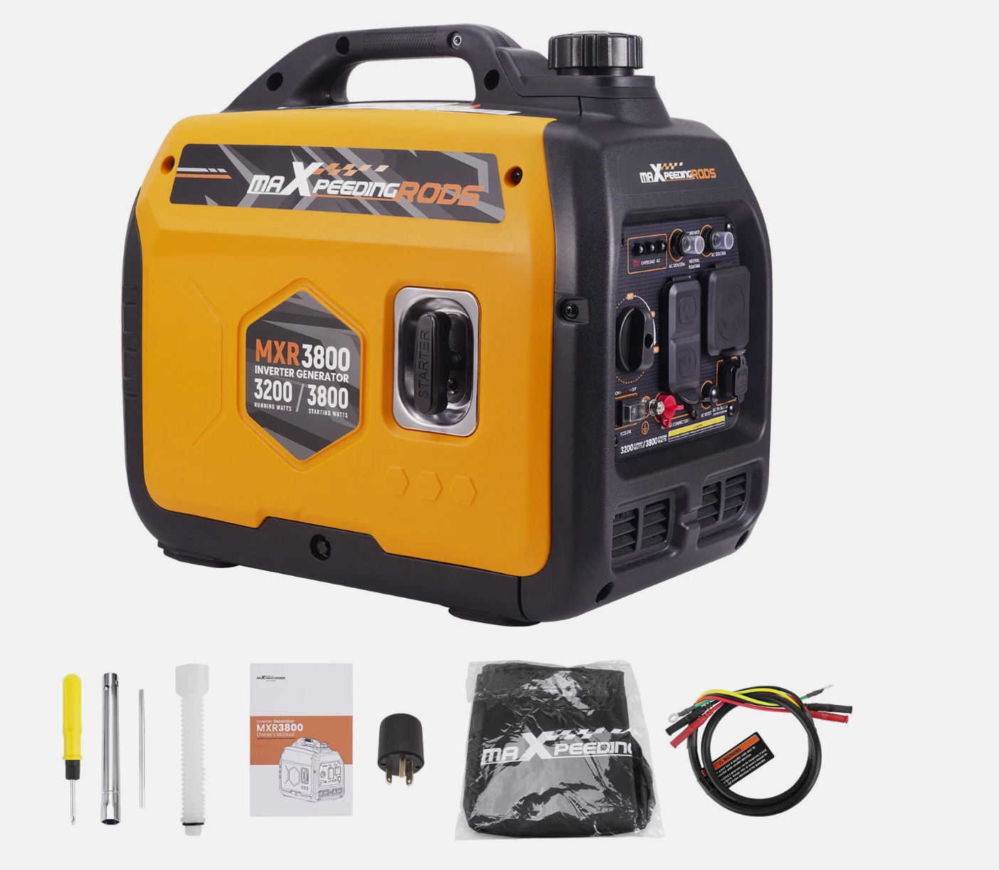 Generator Inverter Super Quiet maXpeedingrods MXR3800 - Image 2