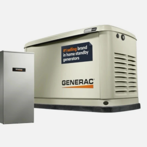 Generac Guardian 24kW Standby Generator Propane Home Backup Beige
