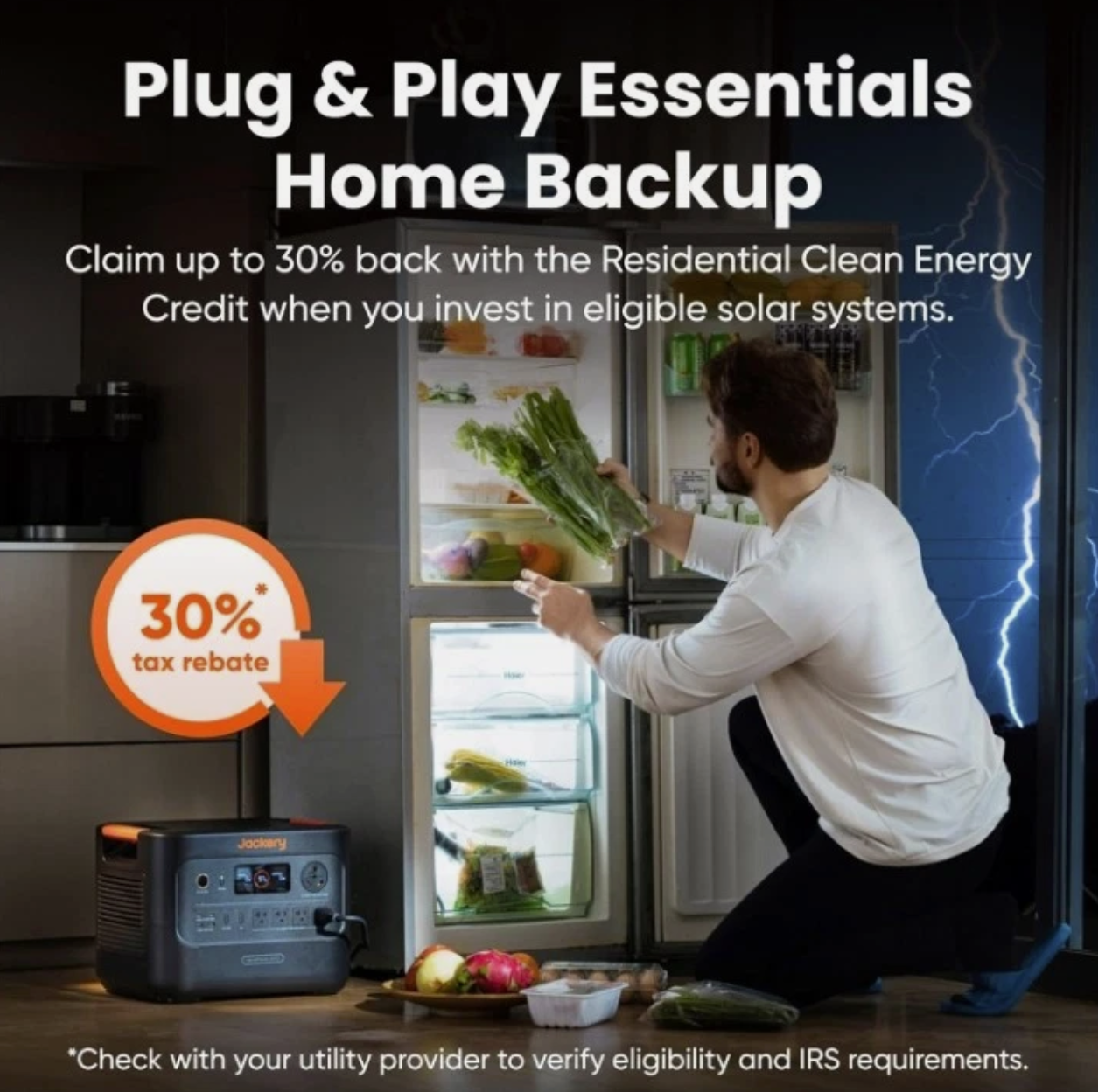 Jackery Home Power 3000 Portable Power Station, 3600W Output - Image 7