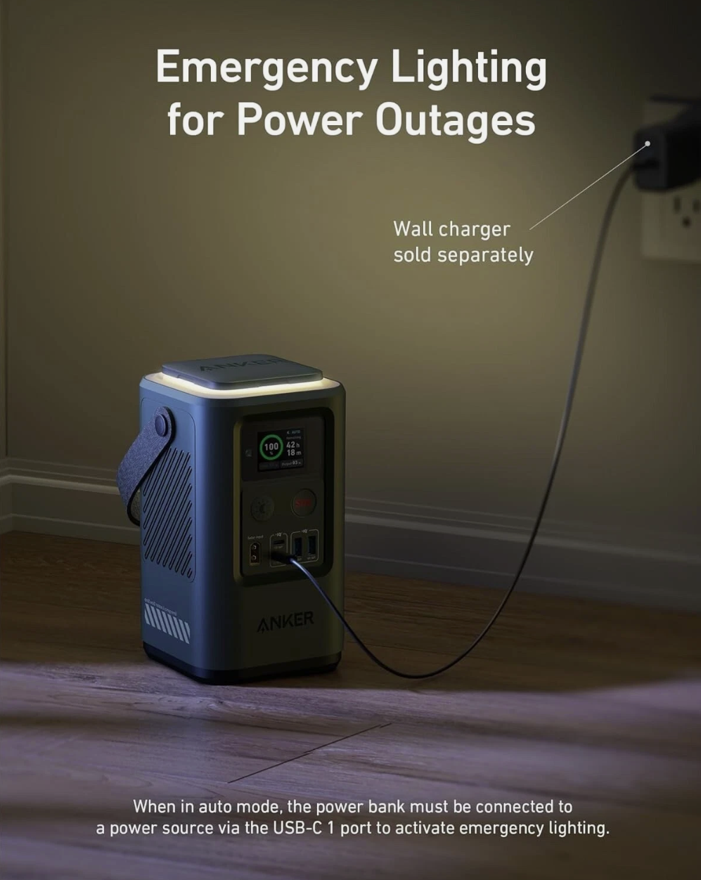 Anker Power Bank Power Station 60,000mAh,Portable Outdoor Generator 87W - Image 2