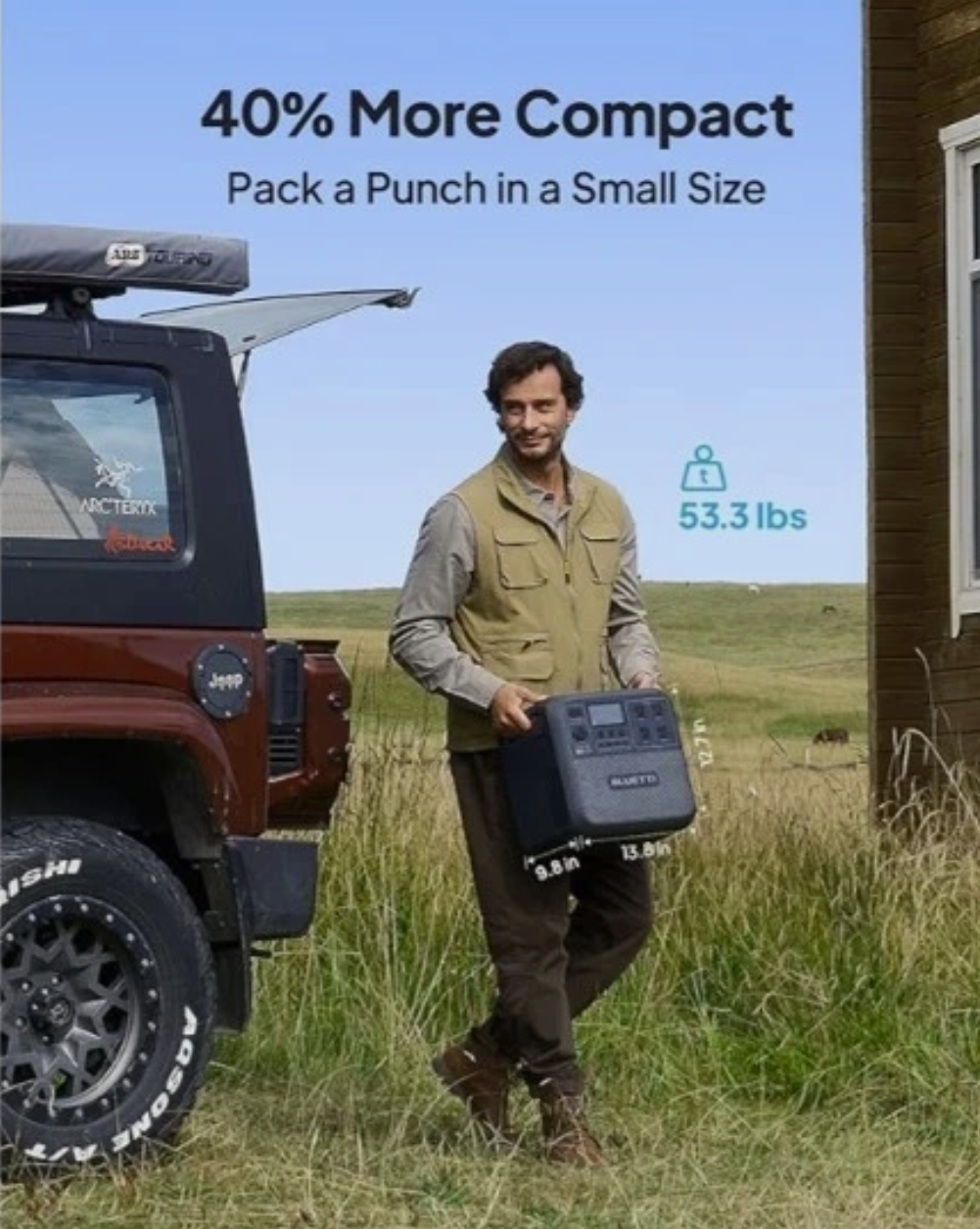 BLUETTI AC200PL Portable Power Station 2304Wh Solar Generator - Image 6