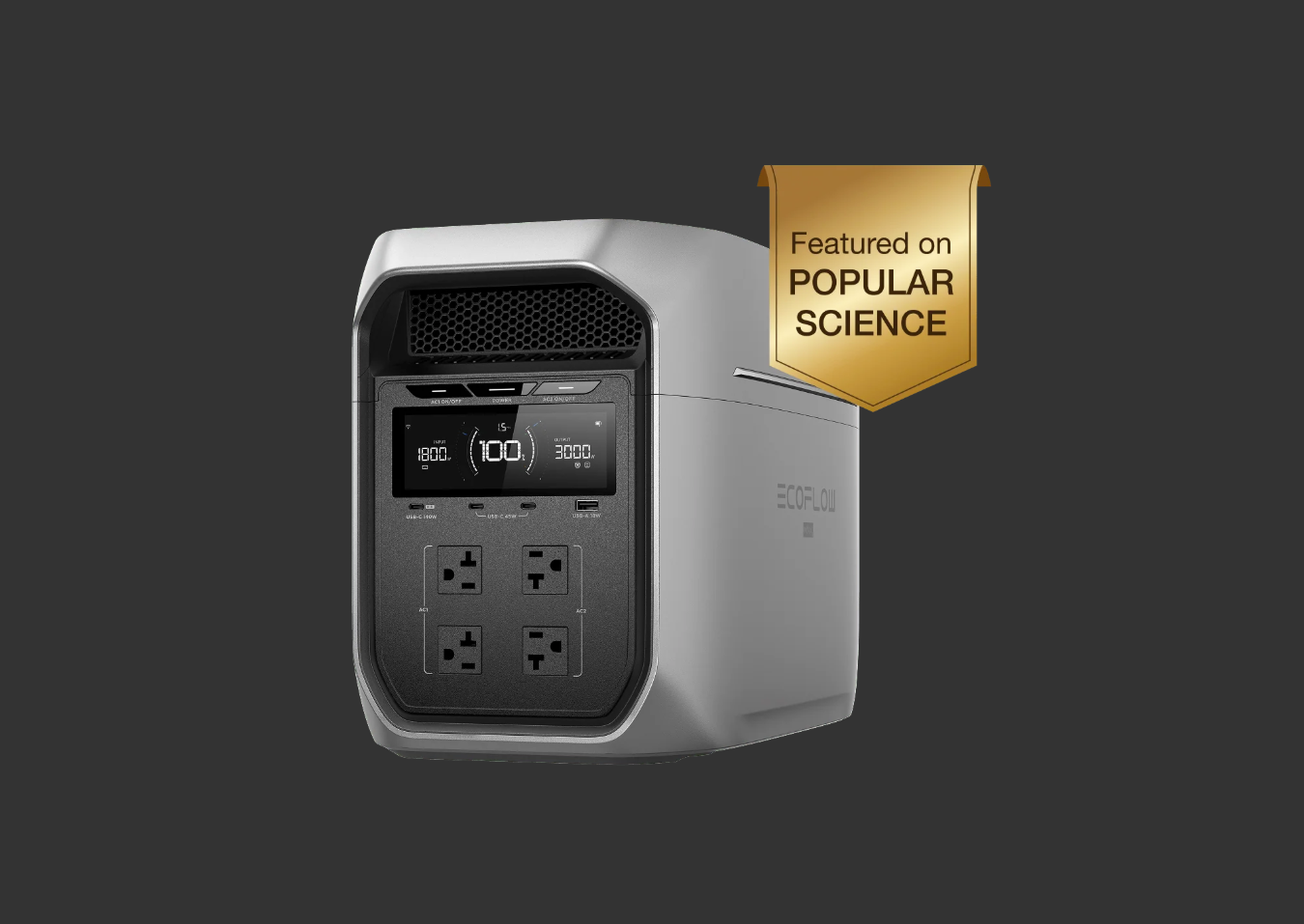EcoFlow DELTA 3 Max Series Portable Power Station (2048Wh)