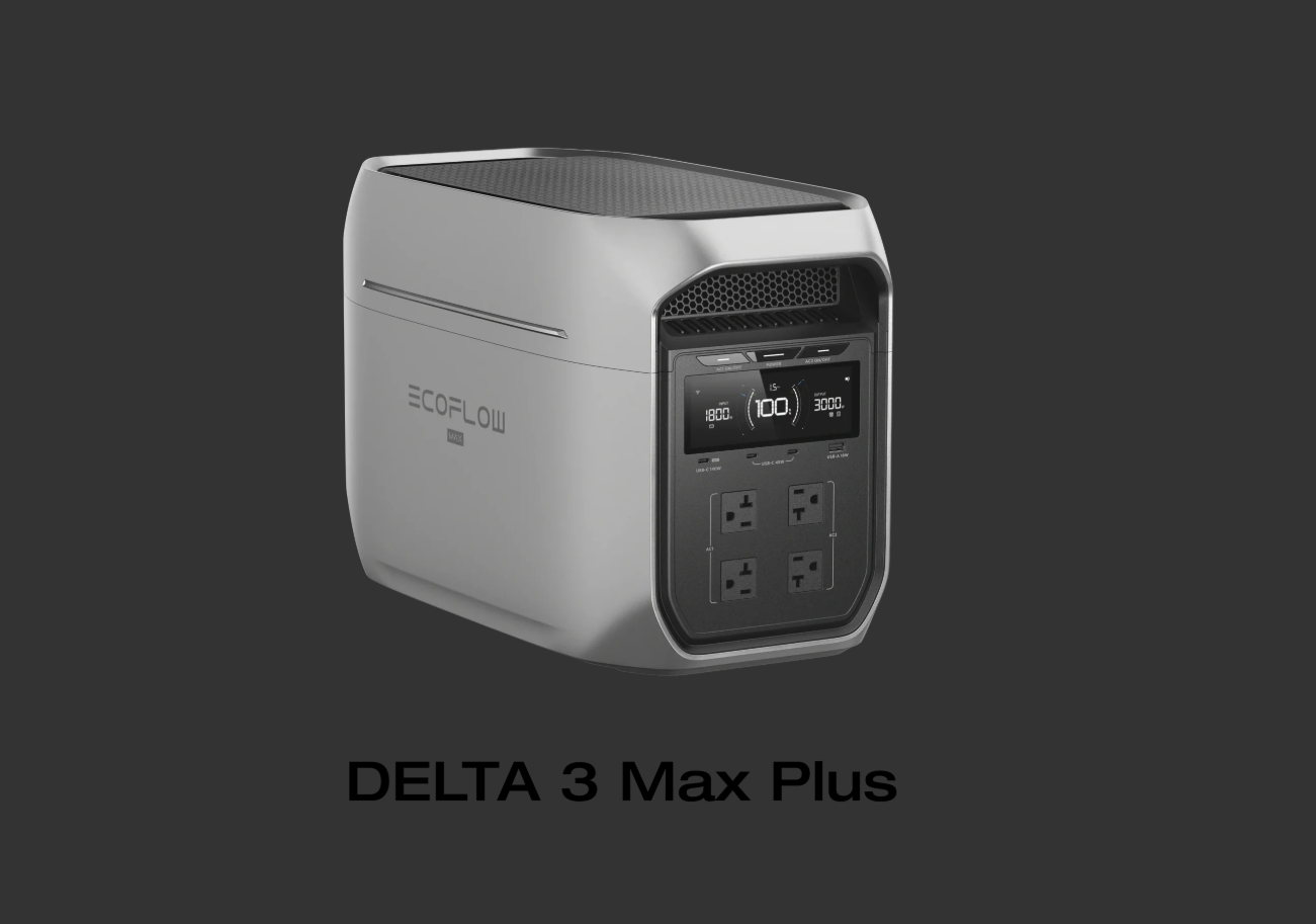 EcoFlow DELTA 3 Max Series Portable Power Station (2048Wh) - Image 3
