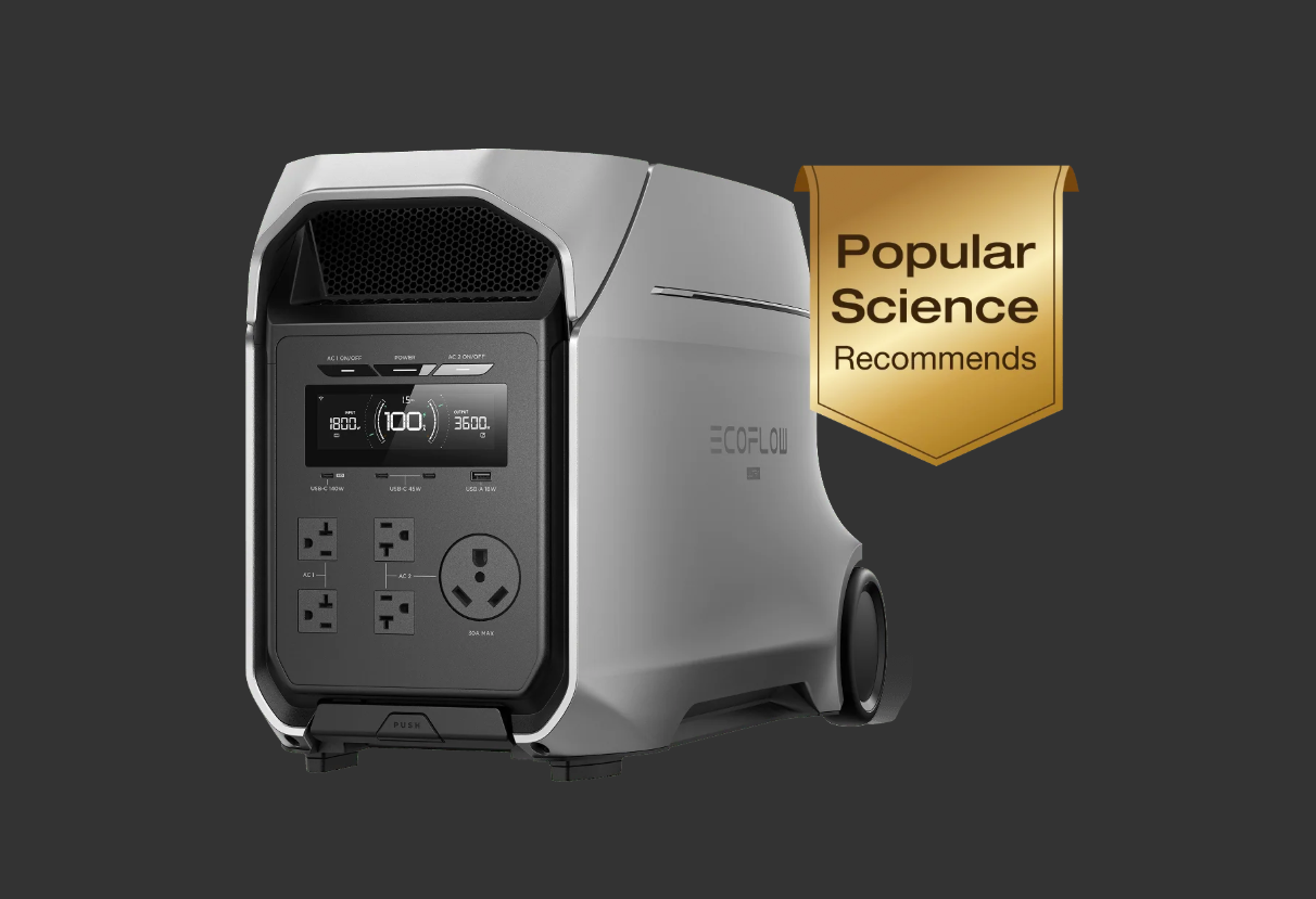 EcoFlow DELTA 3 Ultra Plus Portable Power Station (3072Wh)