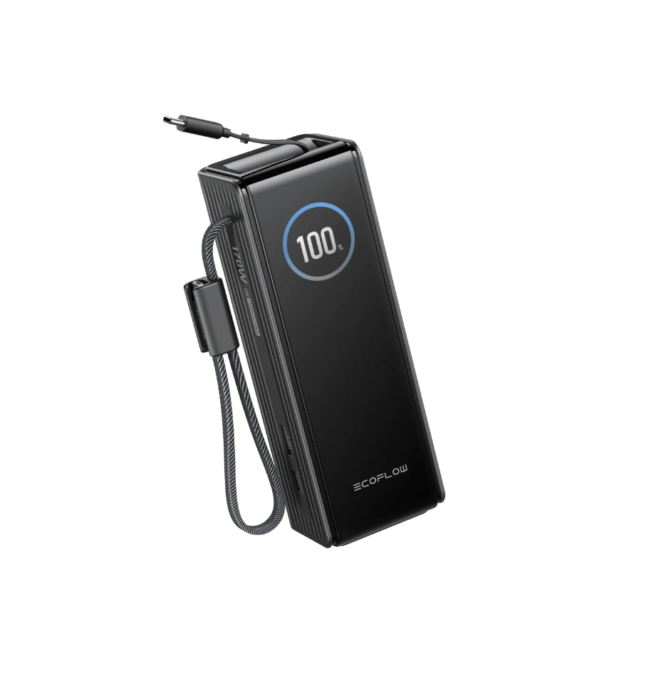 EcoFlow RAPID Power Bank (25,000mAh, 170W, 100W Built-In and Retractable Cables) - Image 3